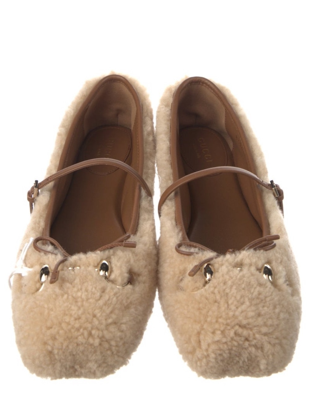 Gucci Shearling flats